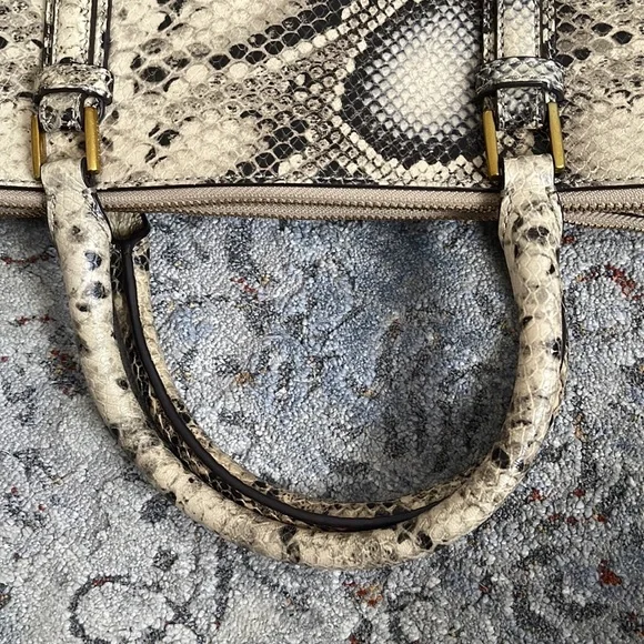 Tory Burch snakeskin Satchel display picture 3